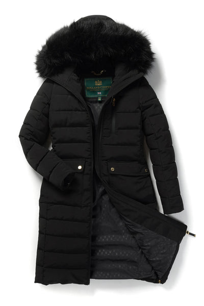 Holland Cooper Finsworth Jacket in Black Front