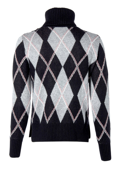 Holland Cooper Heritage Knit Jumper in Mono Pink