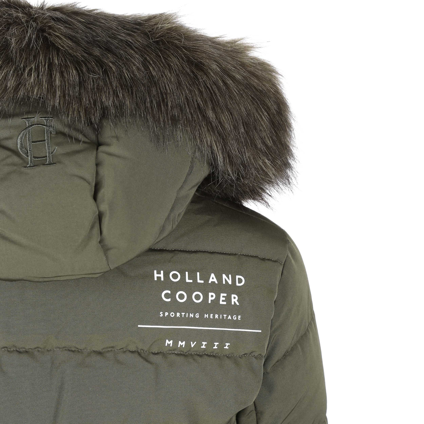 Holland Cooper Whistler Bomber Jacket in Khaki