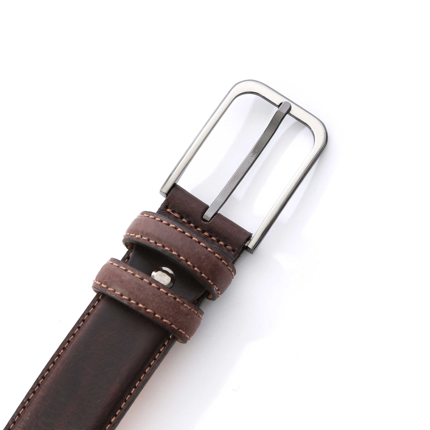 Huxley Tanner Sobers Belt in Brown Buckle