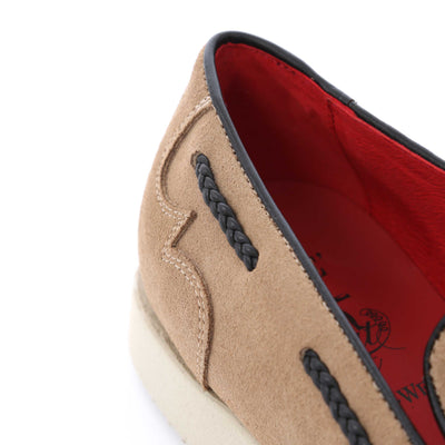 Jeffery West Jung Shoe in Corda Beige Detail