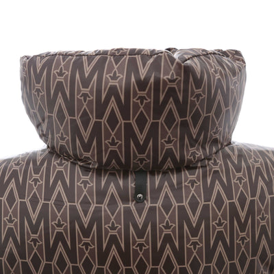 Mackage Mylah-MG Ladies Jacket in Coffee Collar Back