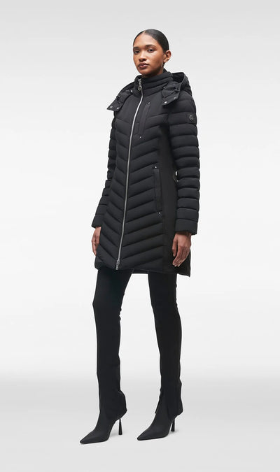 Moose Knuckles East Prairie Ladies Jacket in Black