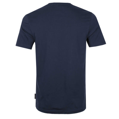 Moose Knuckles Gerrard T Shirt in Navy Back