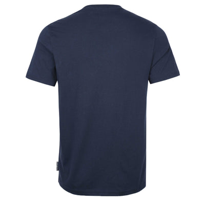 Moose Knuckles Satellite T Shirt in Navy Back