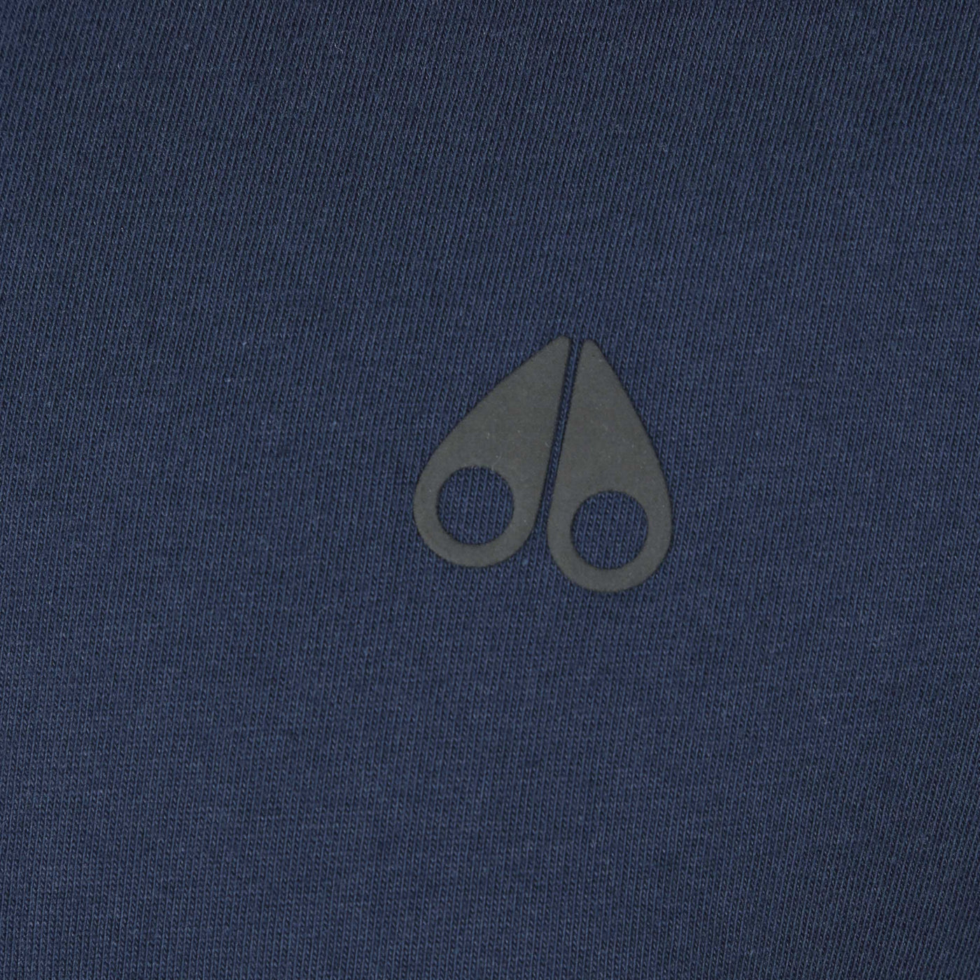 Moose Knuckles Satellite T Shirt in Navy Logo