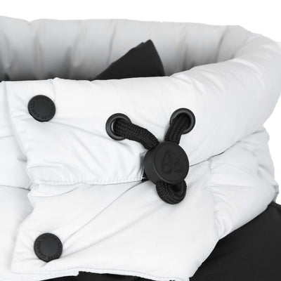 Moose Knuckles Bushwick Vest Gilet in Black & White