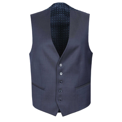 Norton Barrie Bespoke Daniel 3 Piece Suit in Navy Waistcoat