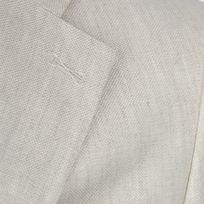 Norton Barrie Bespoke Linen Jacket in Beige