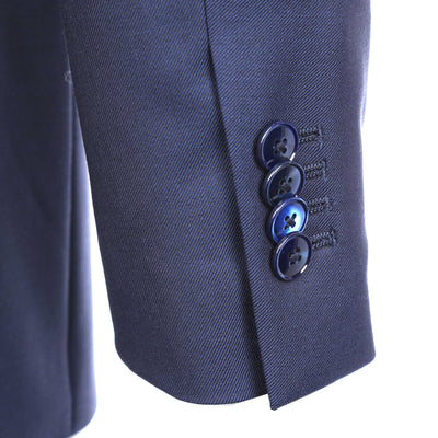 Norton Barrie Bespoke Suit in Navy Cuff