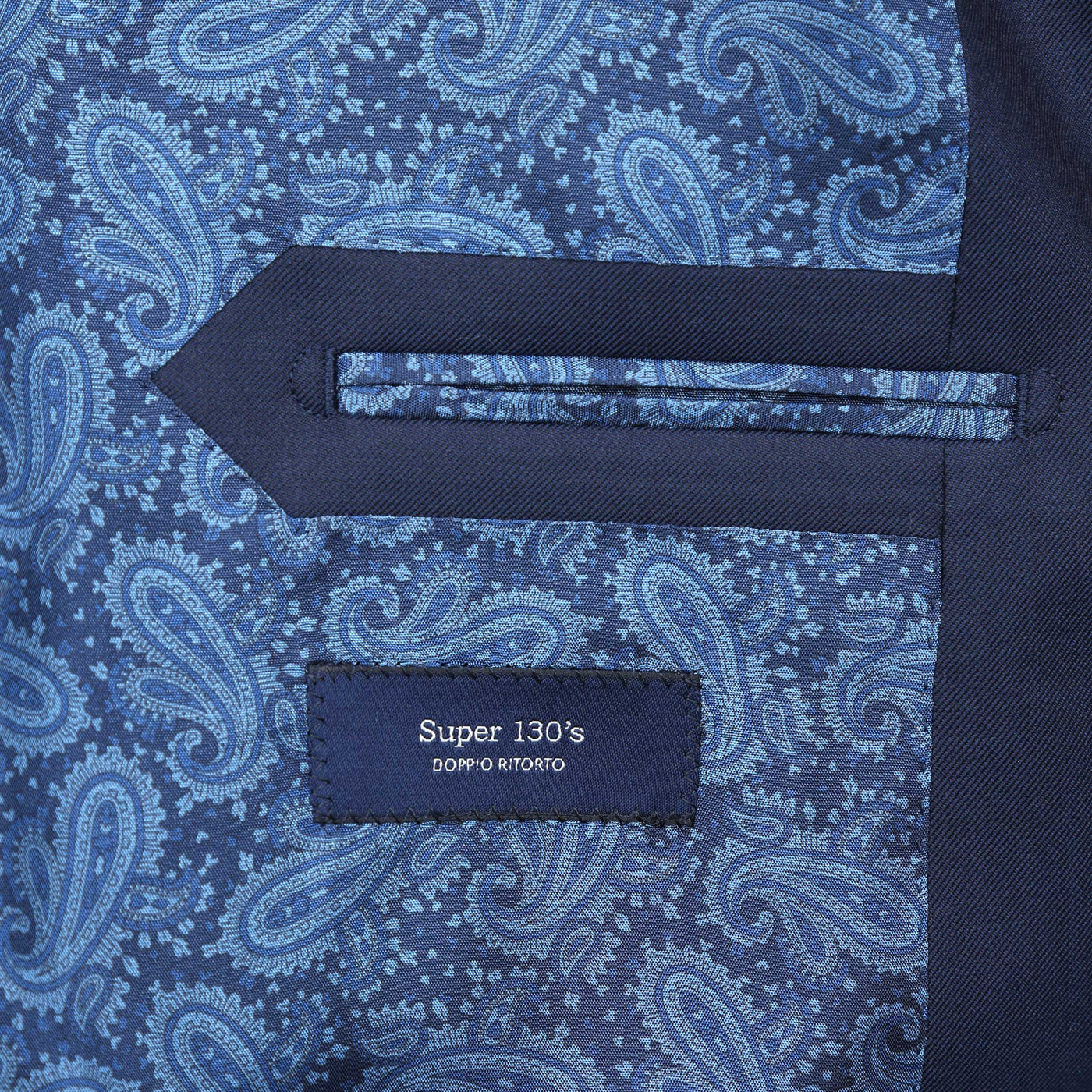 Norton Barrie Bespoke Suit in Navy Lining