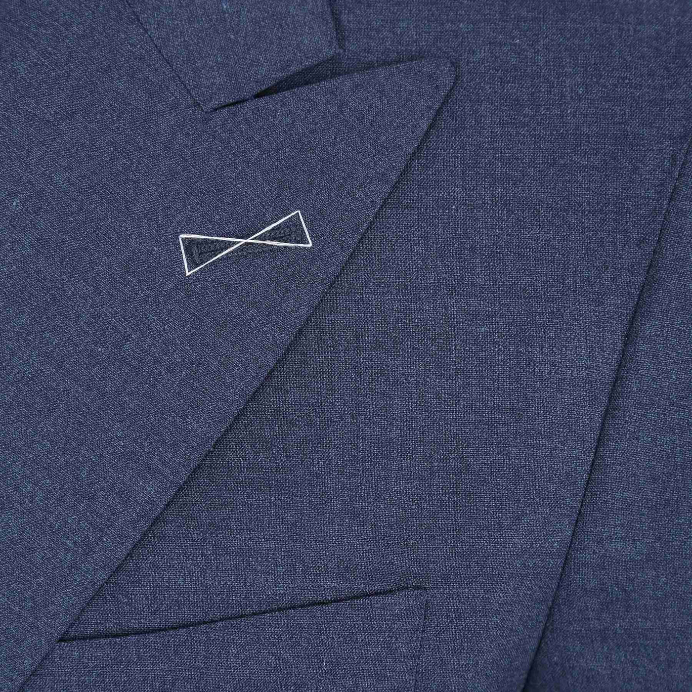 Norton Barrie Bespoke Suit in Denim Blue Lapel
