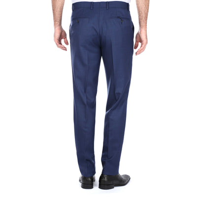 Norton Barrie Bespoke T40 Trouser in Blue Back