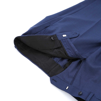 Norton Barrie Bespoke T40 Trouser in Blue Fly