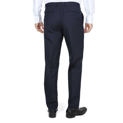 Norton Barrie Bespoke T40 Trouser in Navy Back