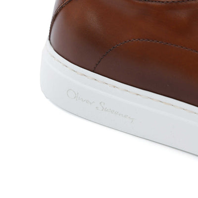 Oliver Sweeney Sirolo Trainer in Dark Tan Detail