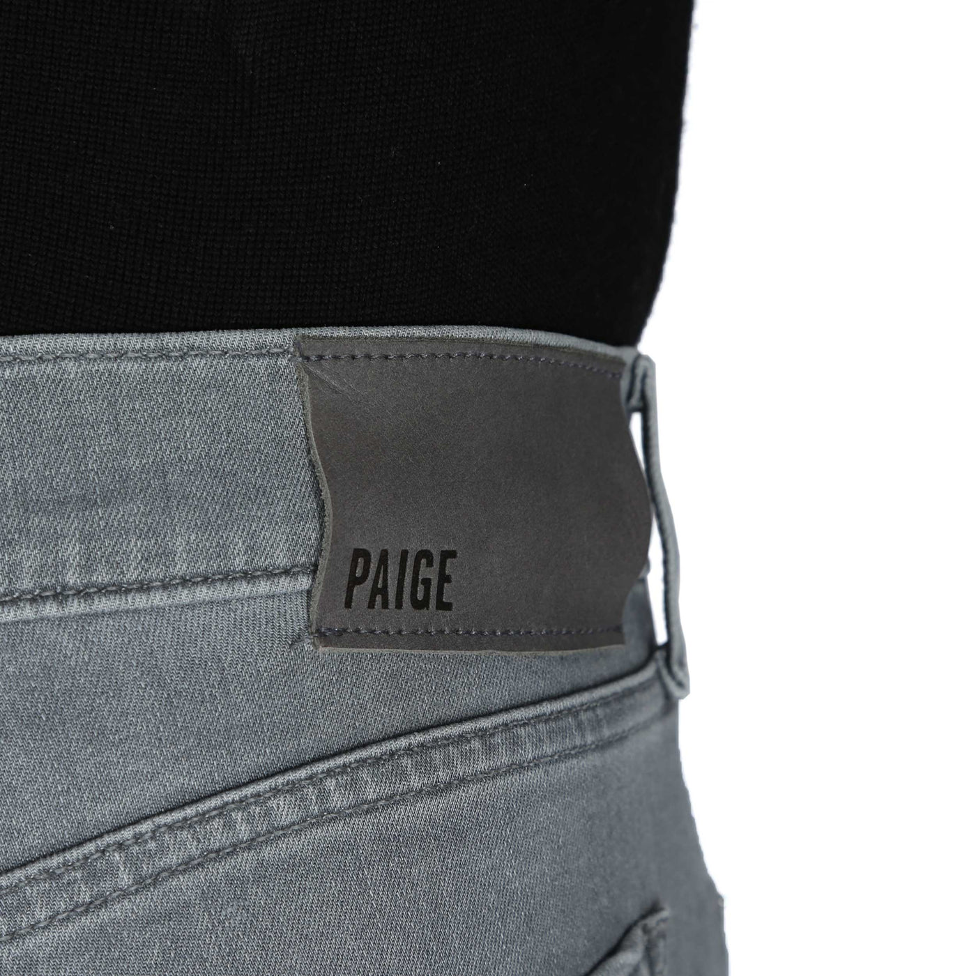 Paige Croft Jean in Patterson Grey Logo