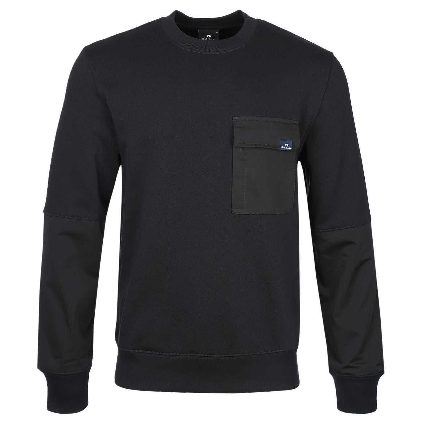 Paul Smith Chest Pocket Sweat Top in Black