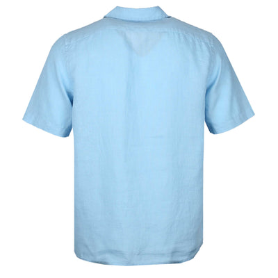 Paul Smith Casual Fit SS Shirt in Sky Blue Back