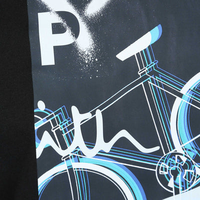Paul Smith Bicycle T Shirt in Black Print