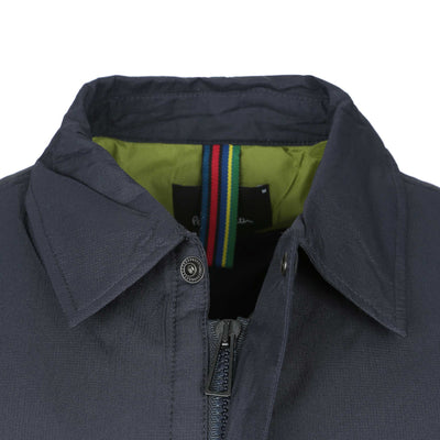 Paul Smith Full Zip Overshirt in Navy