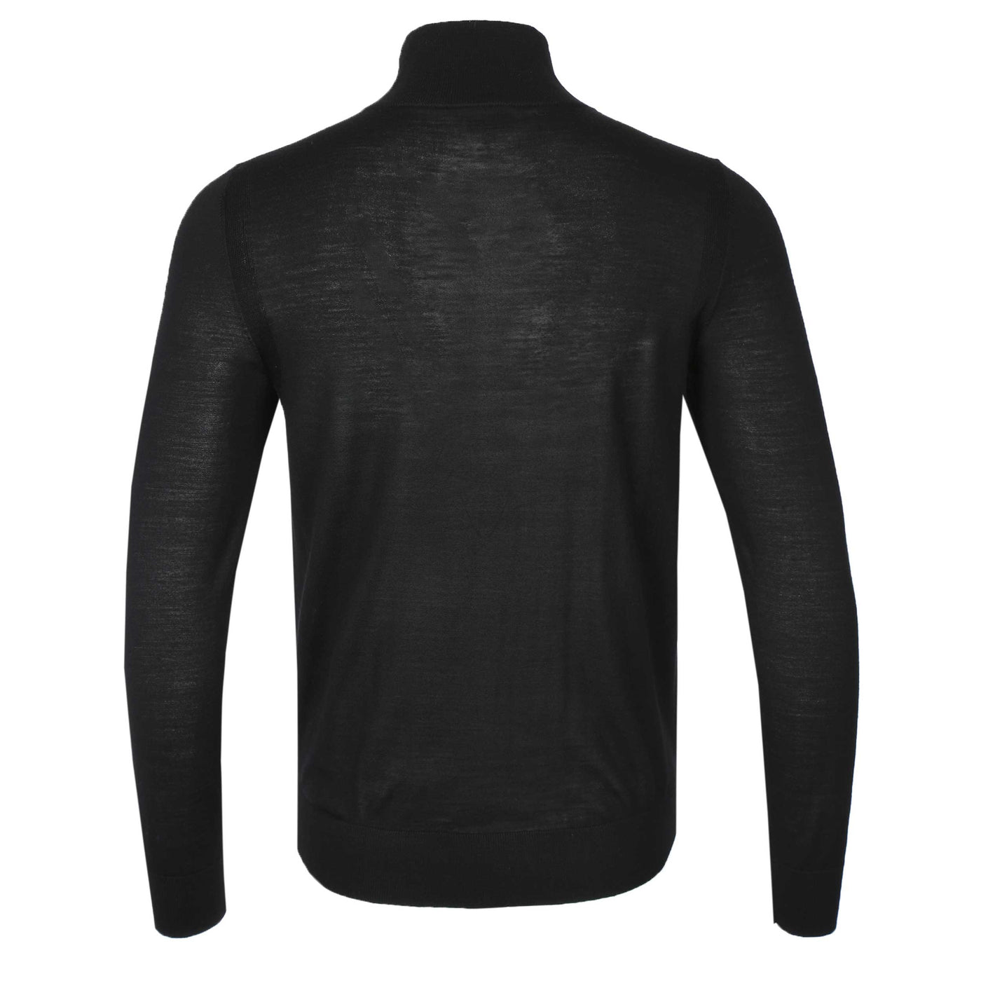 Paul Smith Half Zip Knitwear in Black Back