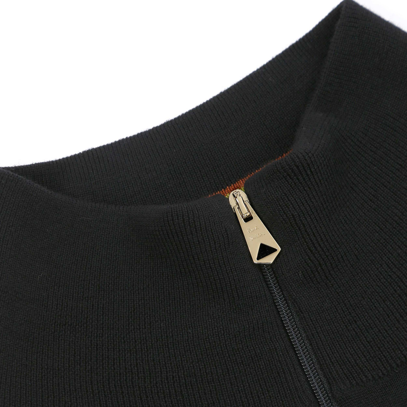 Paul Smith Half Zip Knitwear in Black Zip