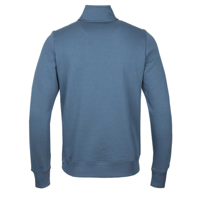Paul Smith Half Zip Sweat Top in Airforce Blue