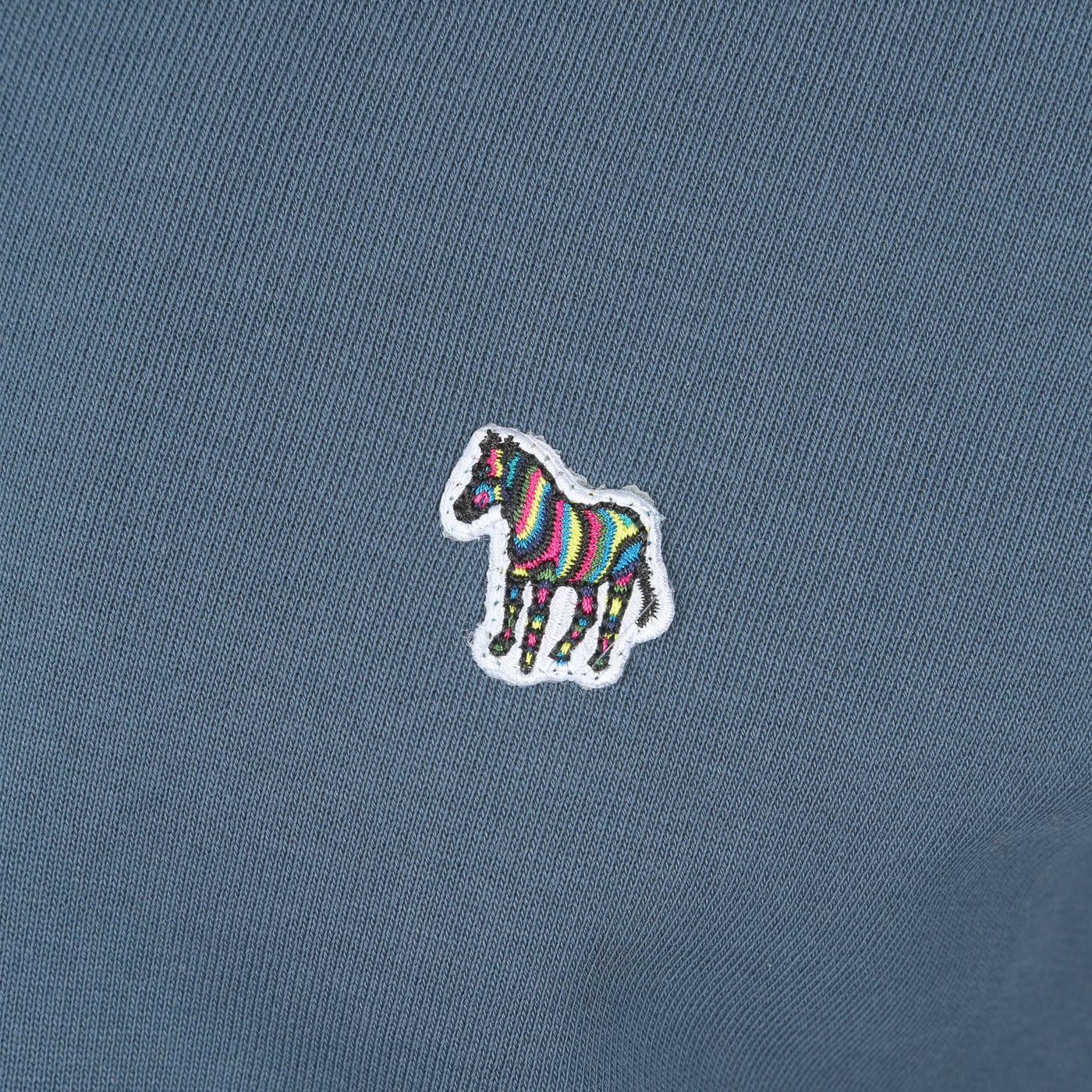 Paul Smith Half Zip Sweat Top in Airforce Blue