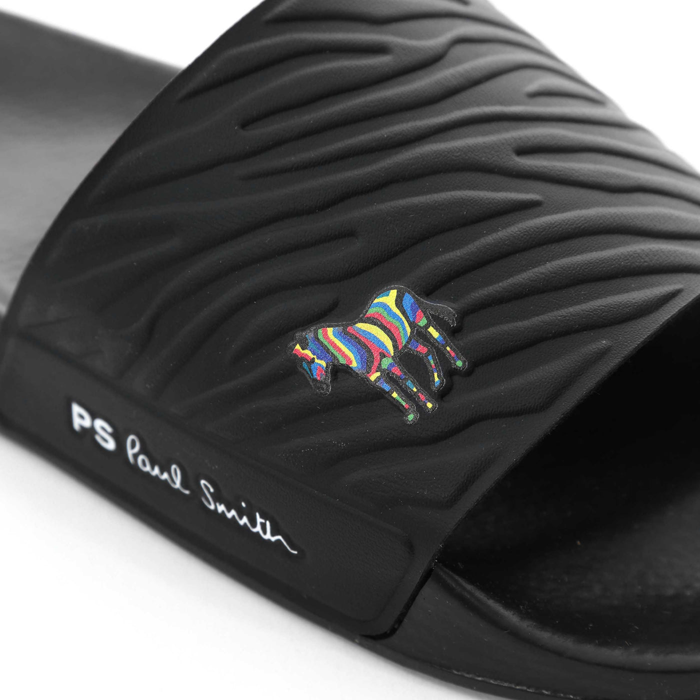 Paul Smith Nyro Zebra Slide in Black Logo