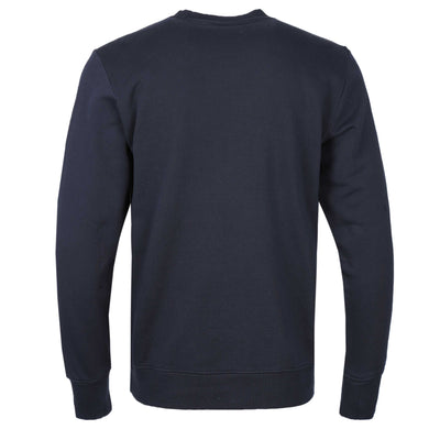 Paul Smith PS Drip Sweat Top in Navy Back
