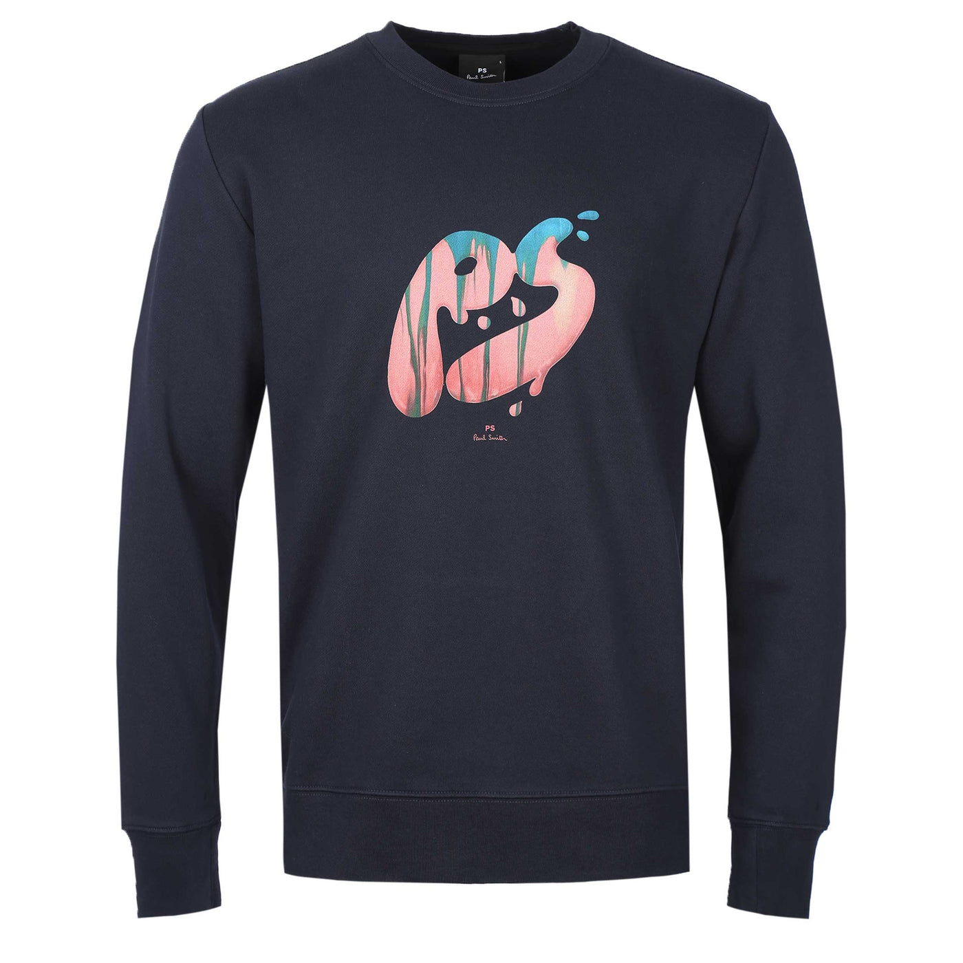 Paul Smith PS Drip Sweat Top in Navy
