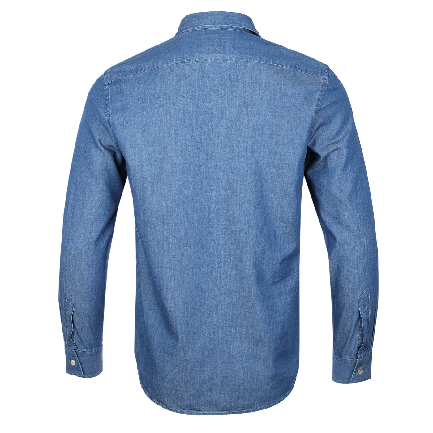 Paul Smith Regular Fit Shirt in Denim Blue Back