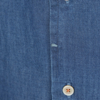 Paul Smith Regular Fit Shirt in Denim Blue Detail 2