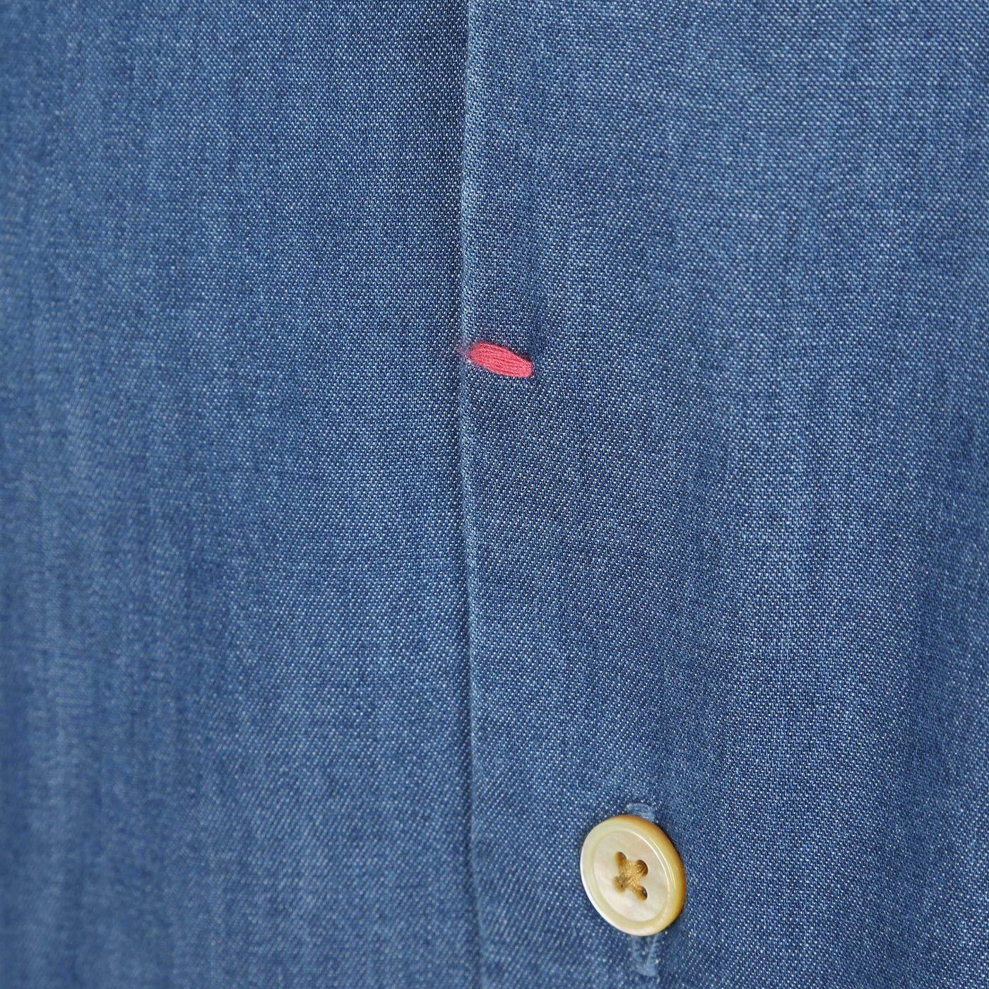 Paul Smith Regular Fit Shirt in Denim Blue Detail