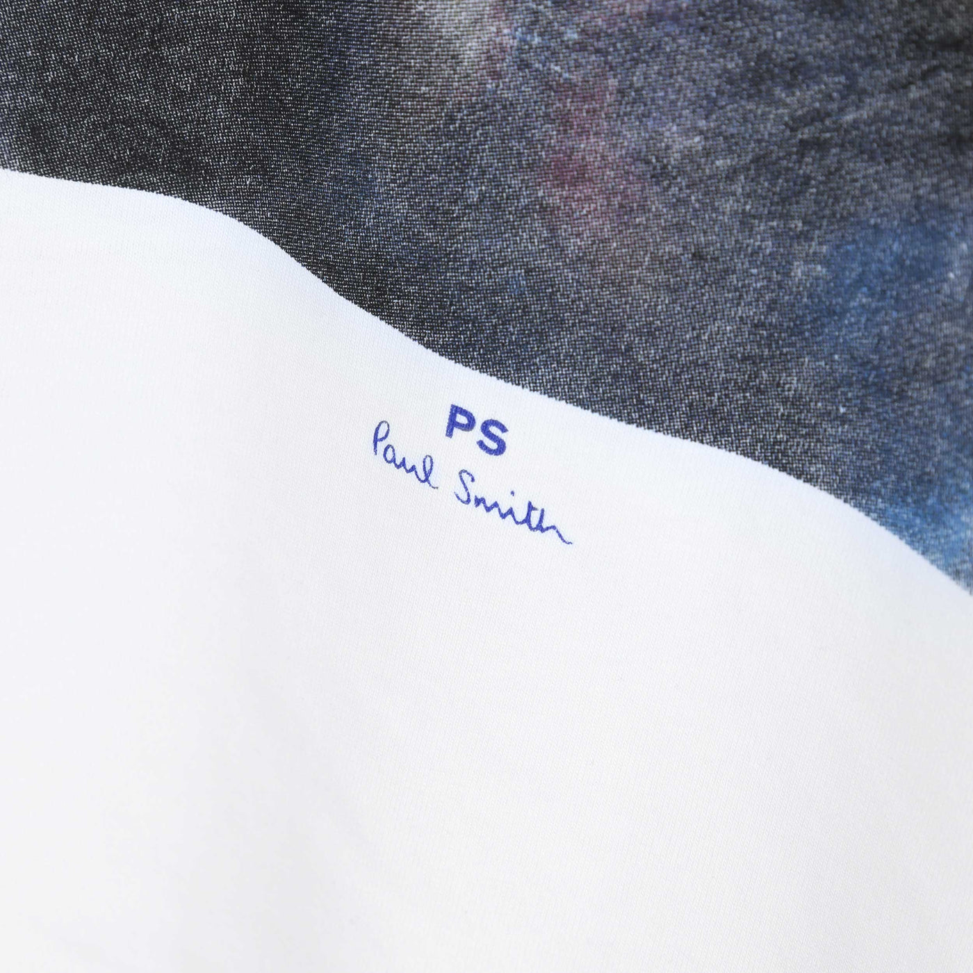 Paul Smith Skull T Shirt in White Logo