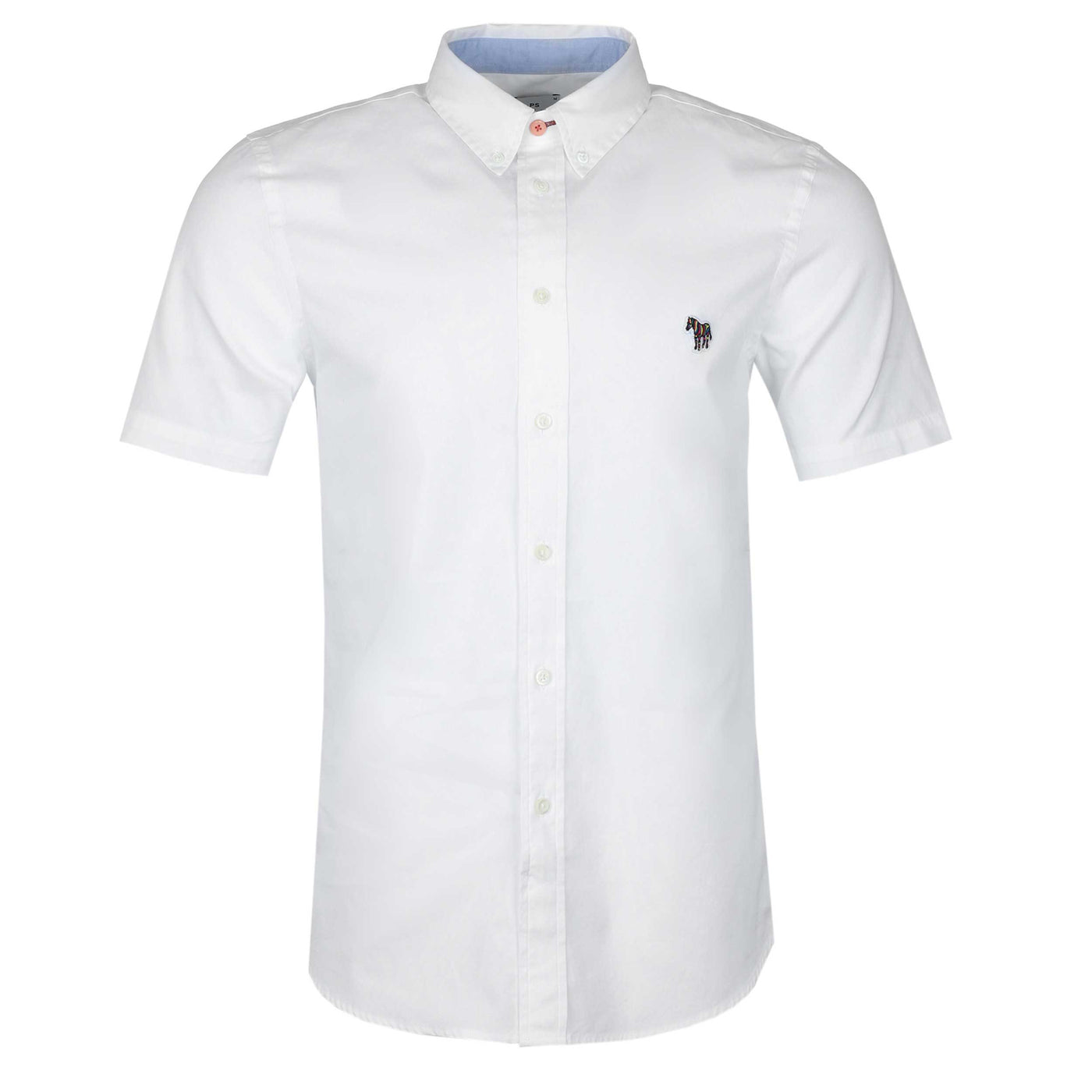 Paul Smith Tailored Fit SS Shirt in White