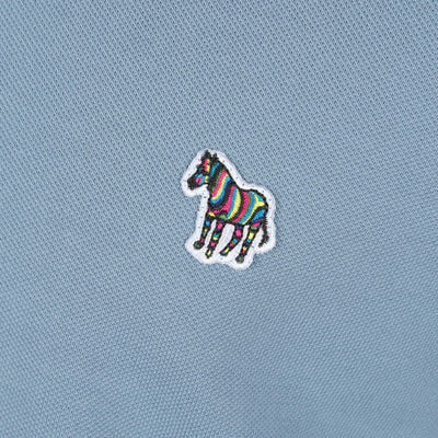 Paul Smith Zebra Badge Polo Shirt in Airforce Blue