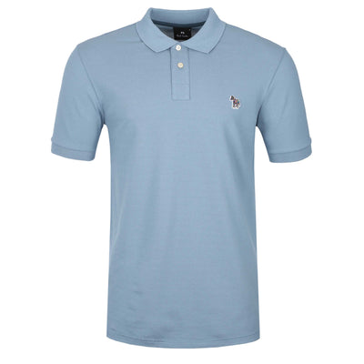 Paul Smith Zebra Badge Polo Shirt in Airforce Blue