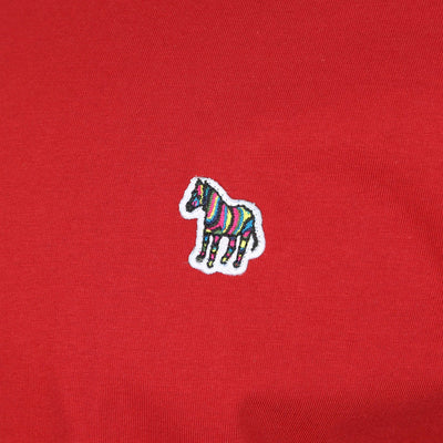 Paul Smith Zebra Badge T Shirt in Red
