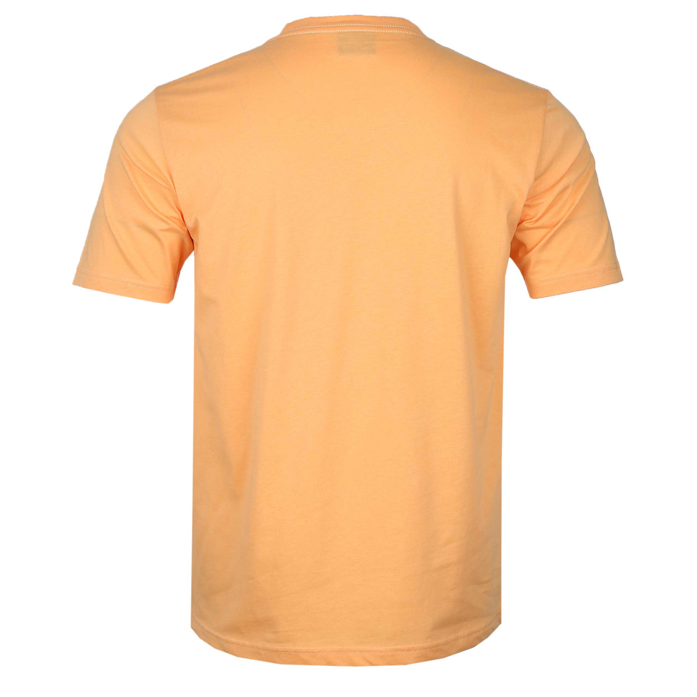 Paul Smith Zebra Badge T Shirt in Tangerine Back