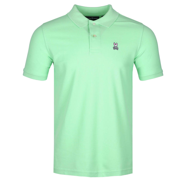 Psycho Bunny ポロシャツ サイズ2 ライムグリーン Psycho Bunny Classic Polo Shirt in Icy Mint | Psycho Bunny