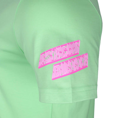 Psycho Bunny Pisani Graphic T Shirt in Icy Mint