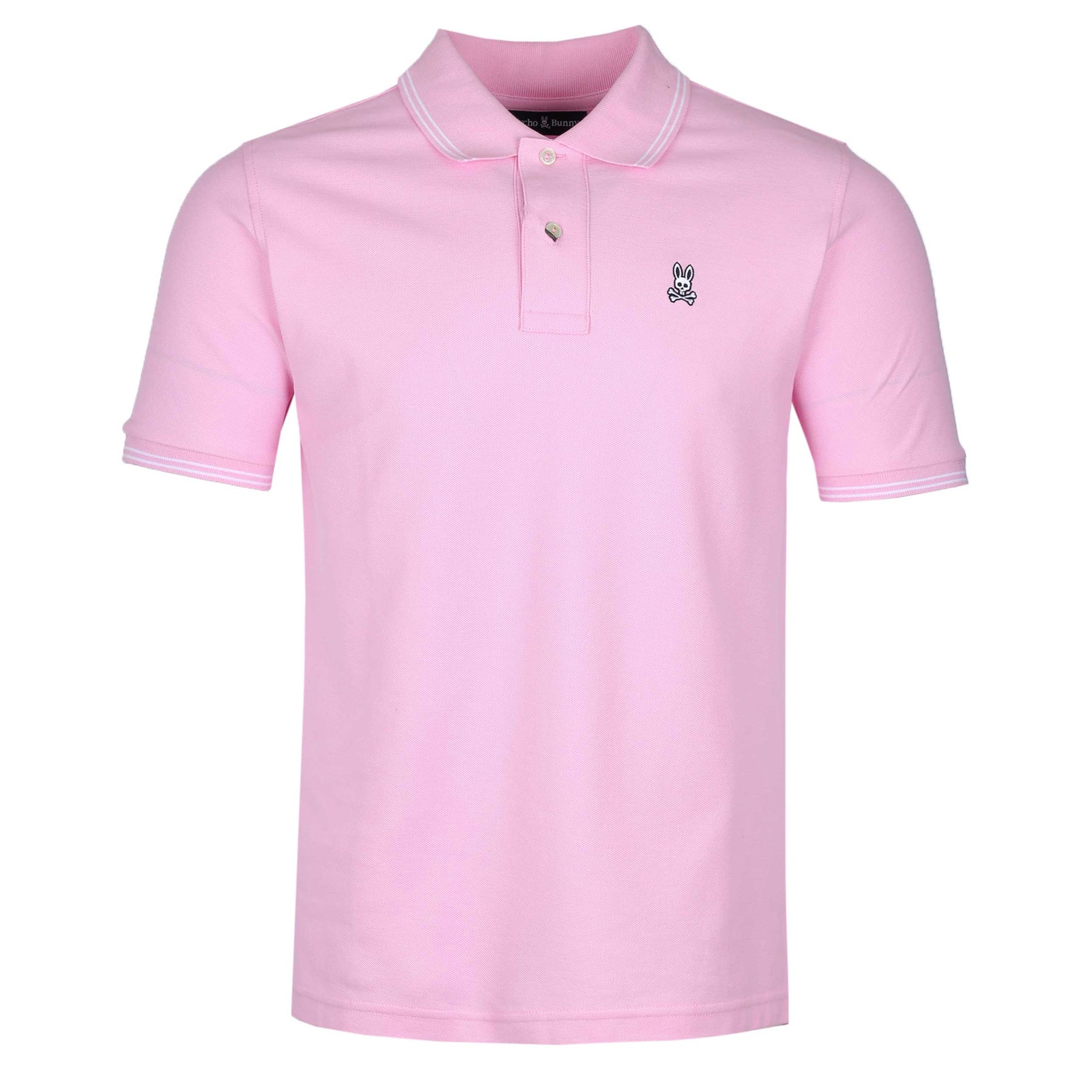 Psycho Bunny Speed Pique Polo Shirt in Pure Pink Psycho Bunny Norton Barrie
