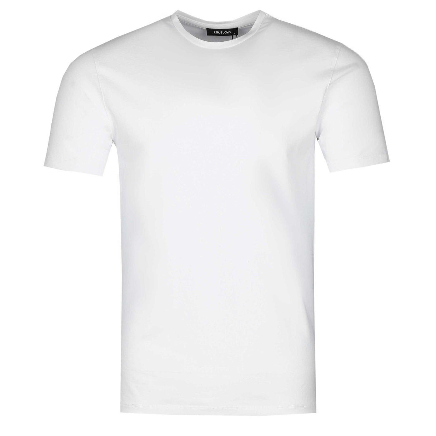 Remus Uomo Basic Crew Neck T-Shirt in White | Remus Uomo | Norton Barrie