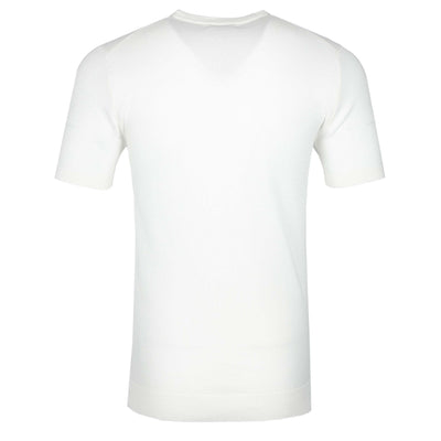 Remus Uomo Knitted T Shirt in White