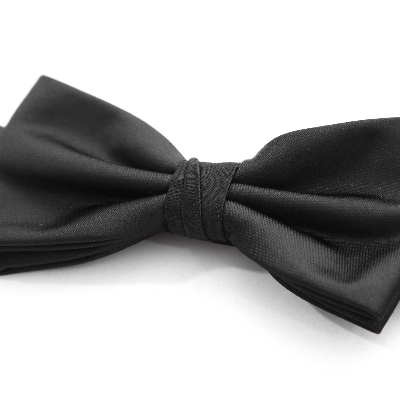 Remus Uomo Microfibre Bow Tie in Black
