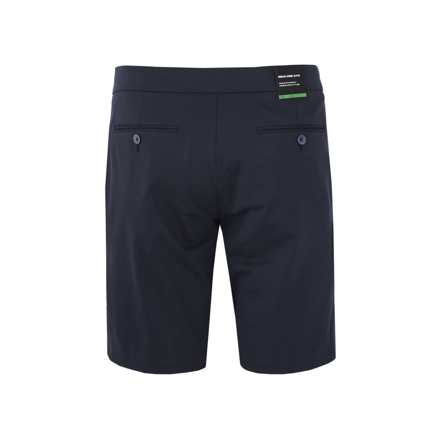 Remus Uomo Sondrio Short in Navy Back