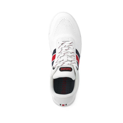 Swims Solaro Sneaker Trainer in White Birdseye View