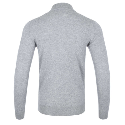 Thomas Maine 1/4 Zip Cashmere Knitwear in Grey